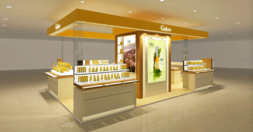 gdew化妝品專賣店設計