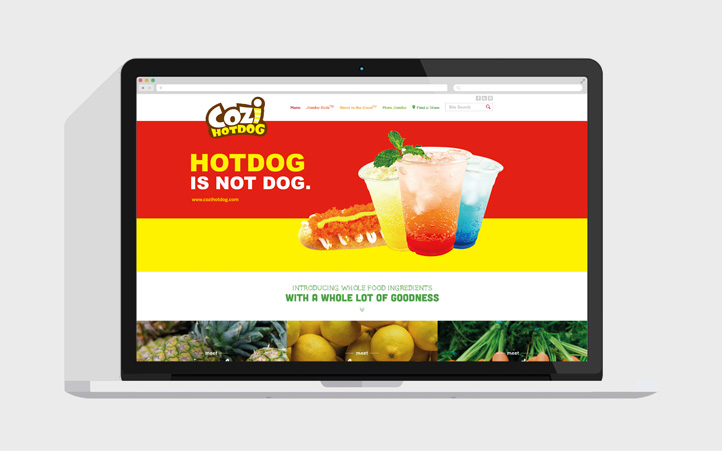 咔趣熱狗店面設計