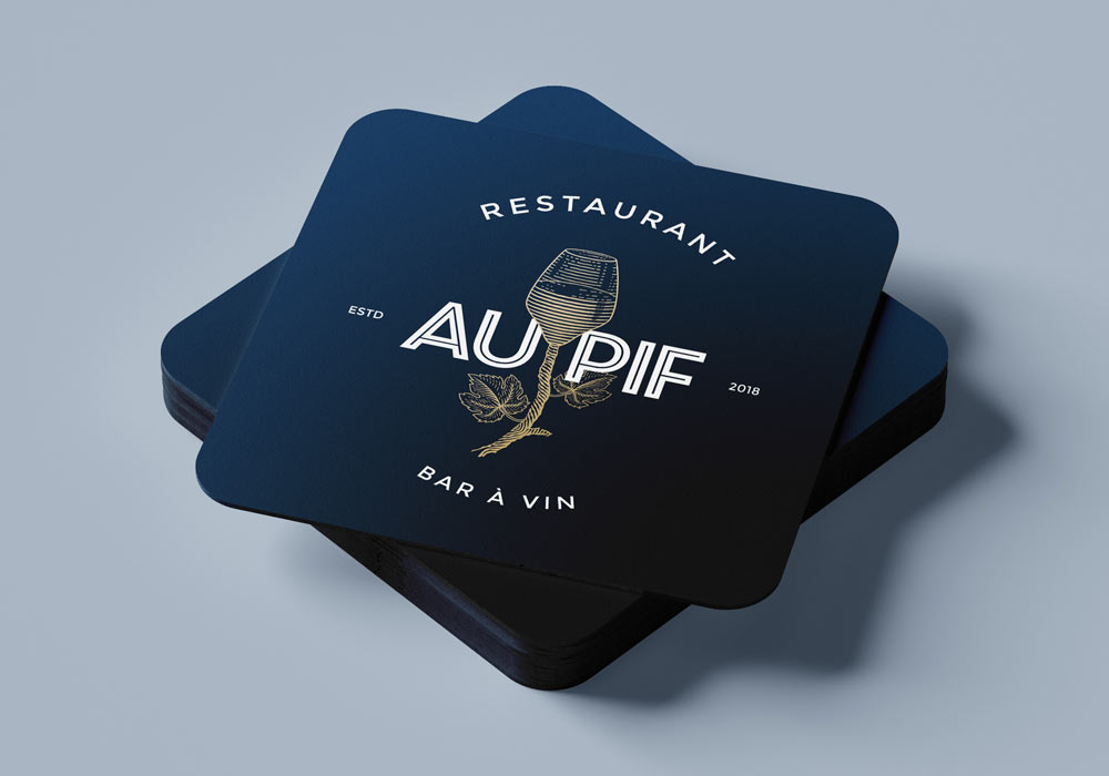 餐飲加小酒館的品牌設計