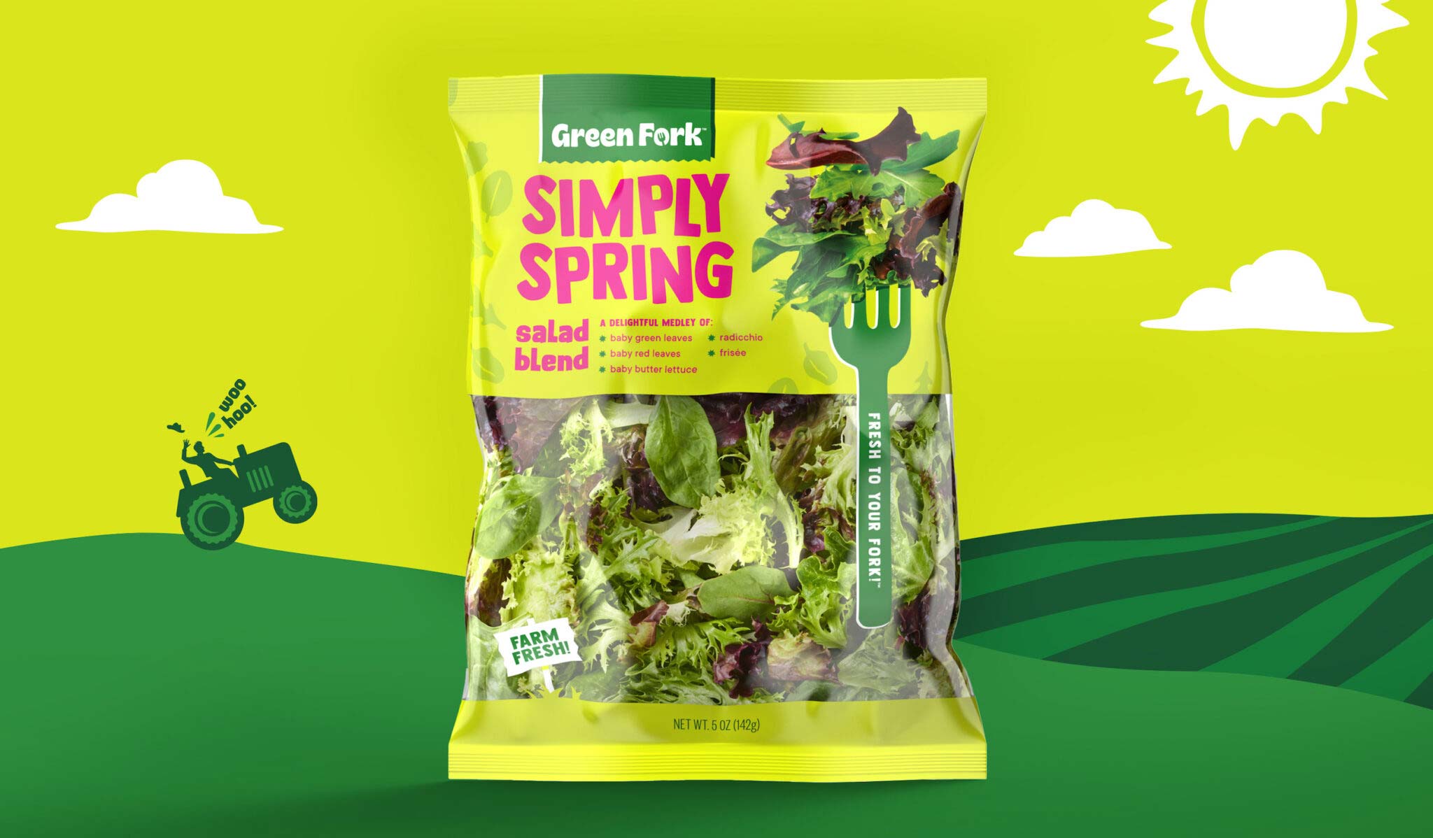 農(nóng)業(yè)品牌建設凈菜薩拉包裝設計