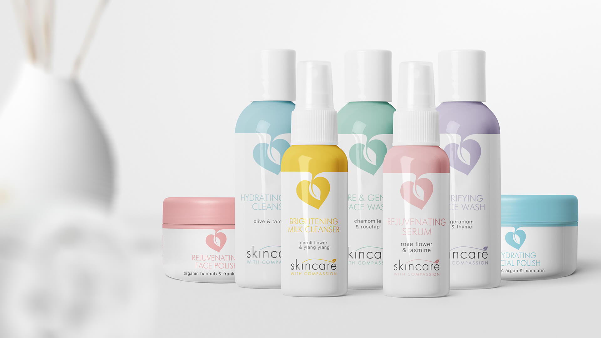 植物美容護膚品品牌設計及包裝設計