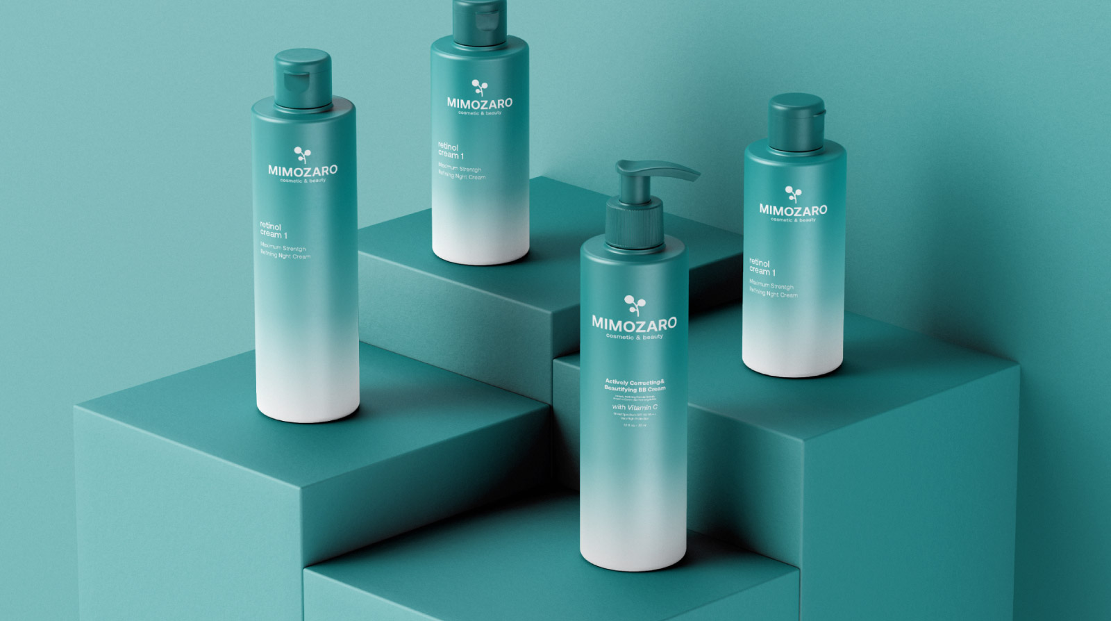 一套時尚的化妝品品牌設計