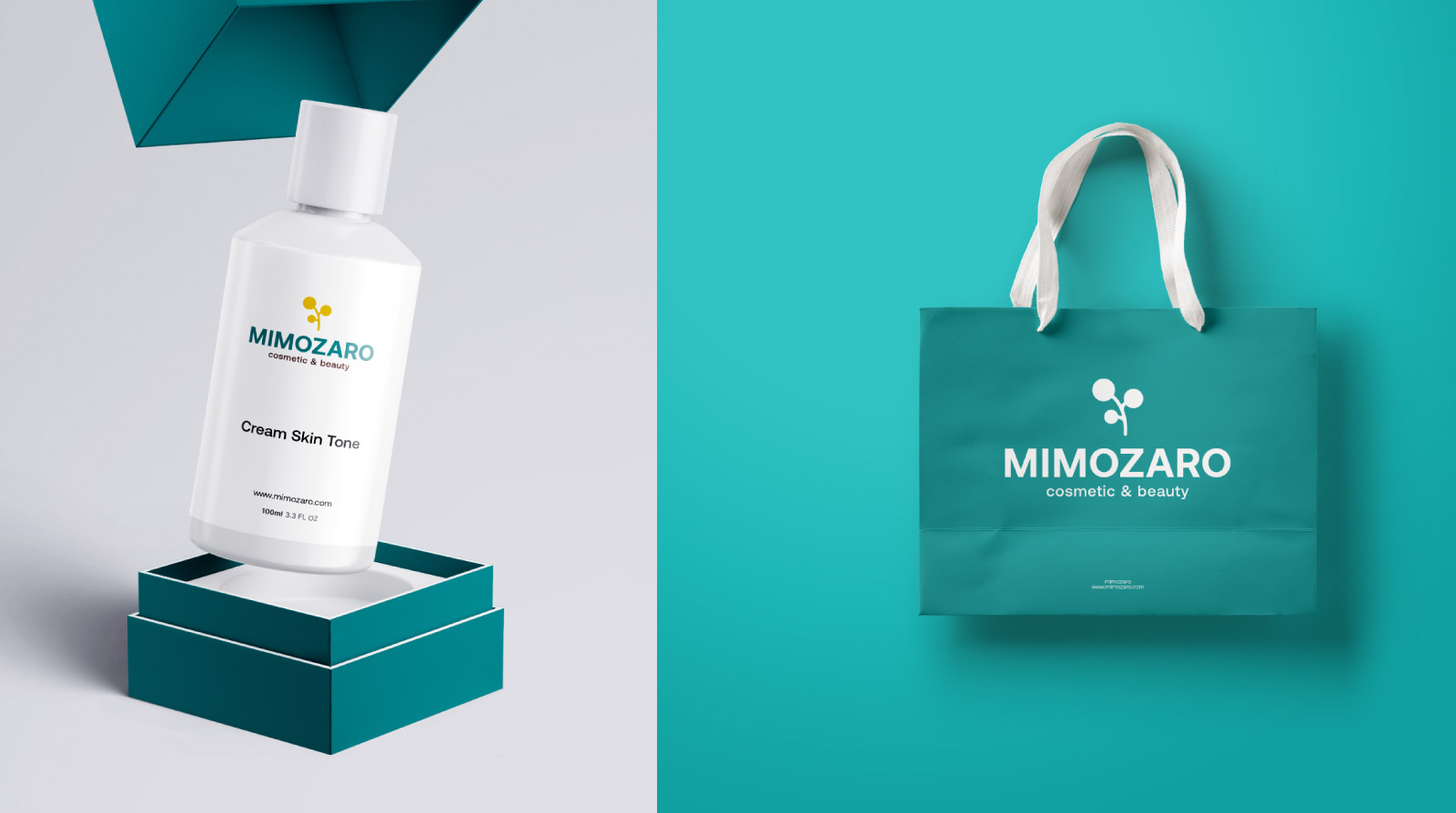 一套時尚的化妝品品牌設計