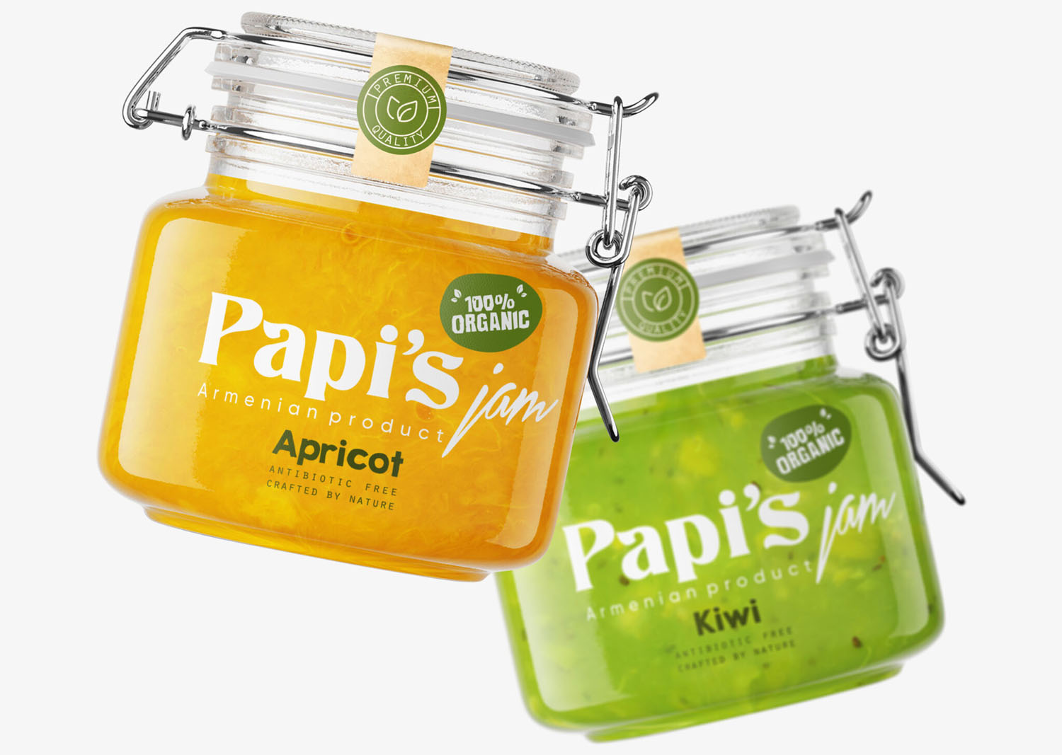 有機果醬包裝設計