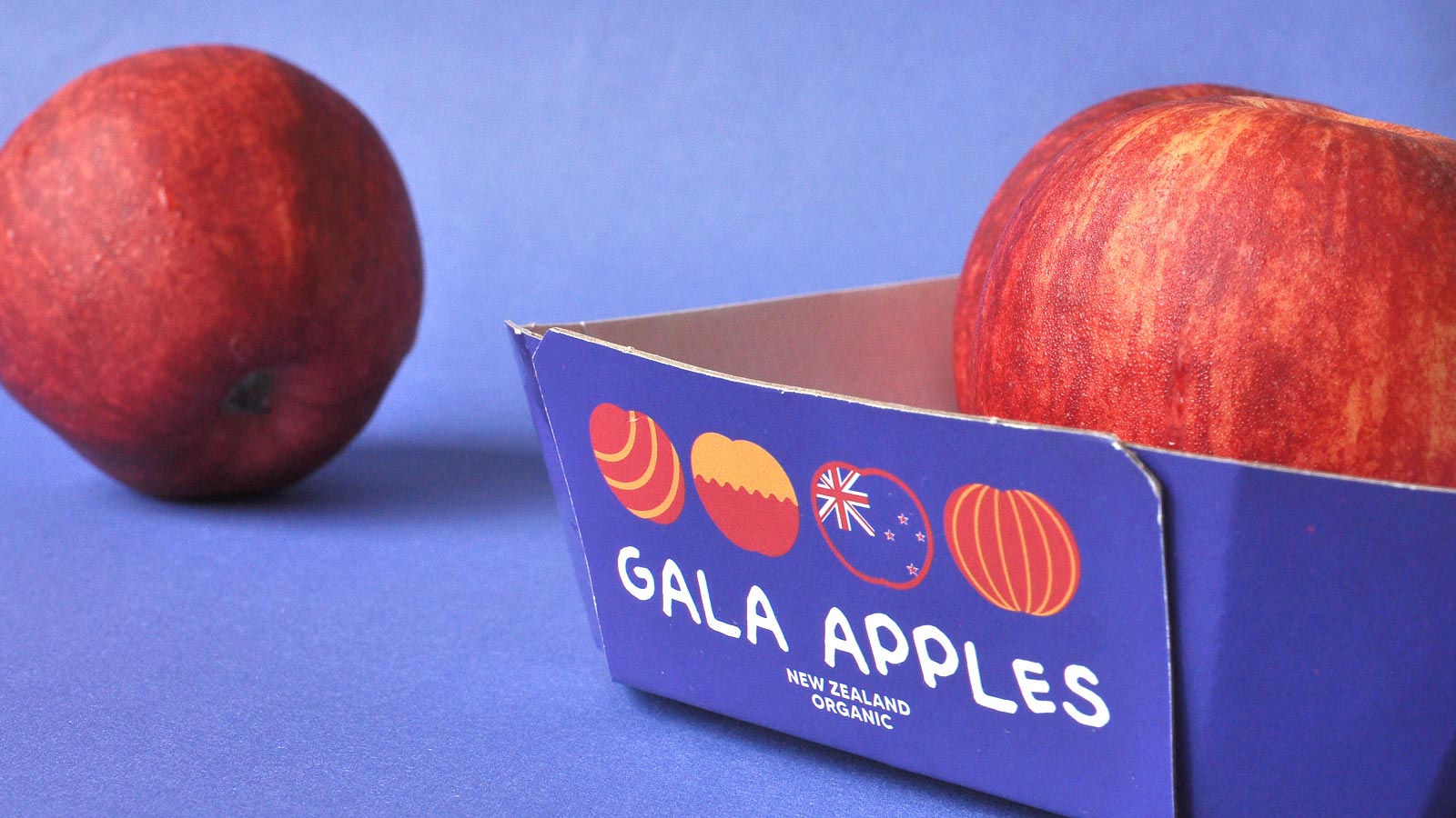 有機農產品高端蘋果品牌設計