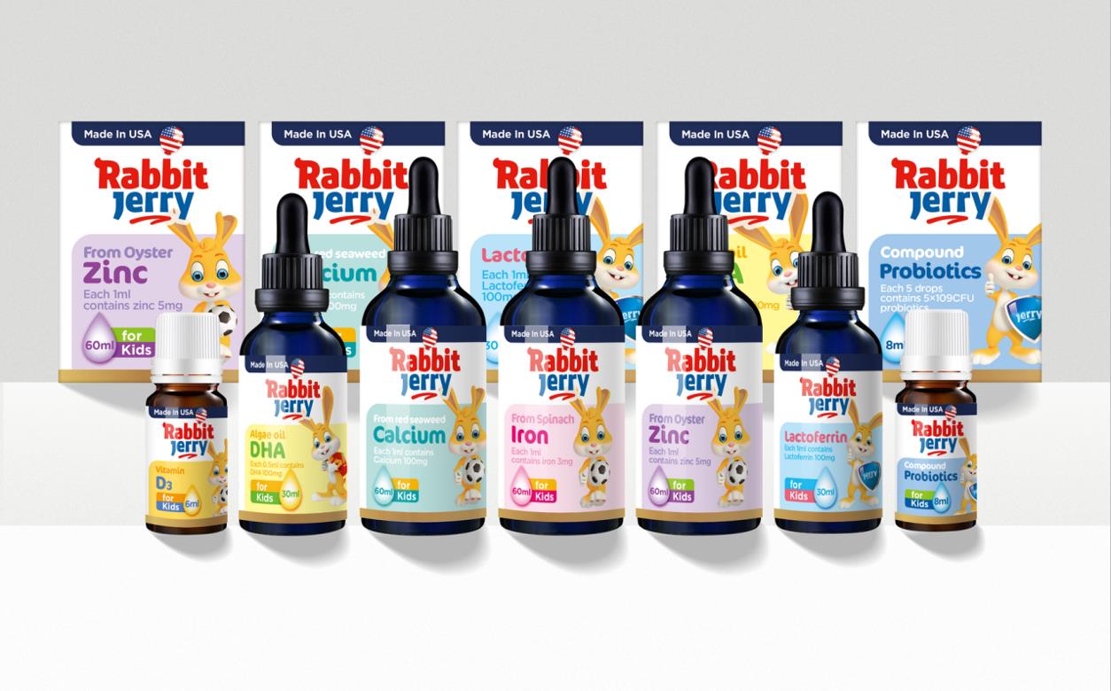 嬰幼兒營養補充劑包裝設計